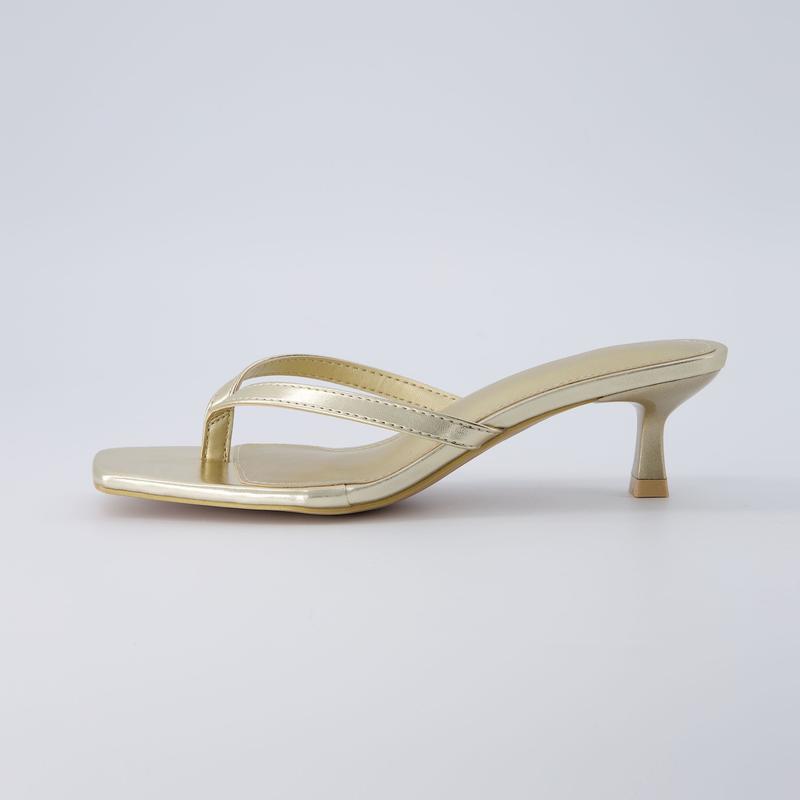 Kitten Sandals with Cushioned Insole and Non Slip Sole for Women