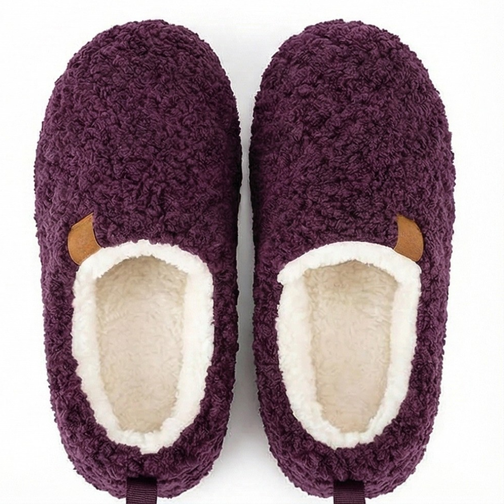 Women’s Soft Curly Full Slippers 