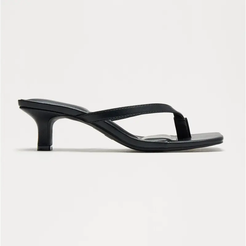 Strappy Square Front Slide Sandals for Casual Wear for Women