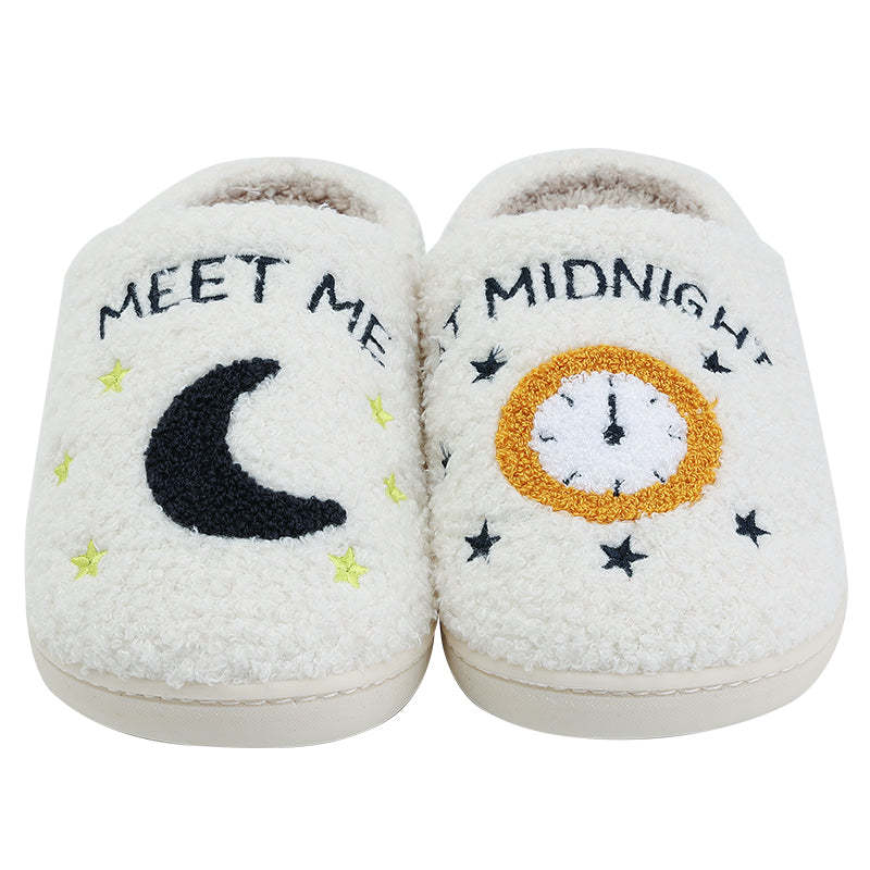Meet Me At Midnight Slippers | Winter Slides