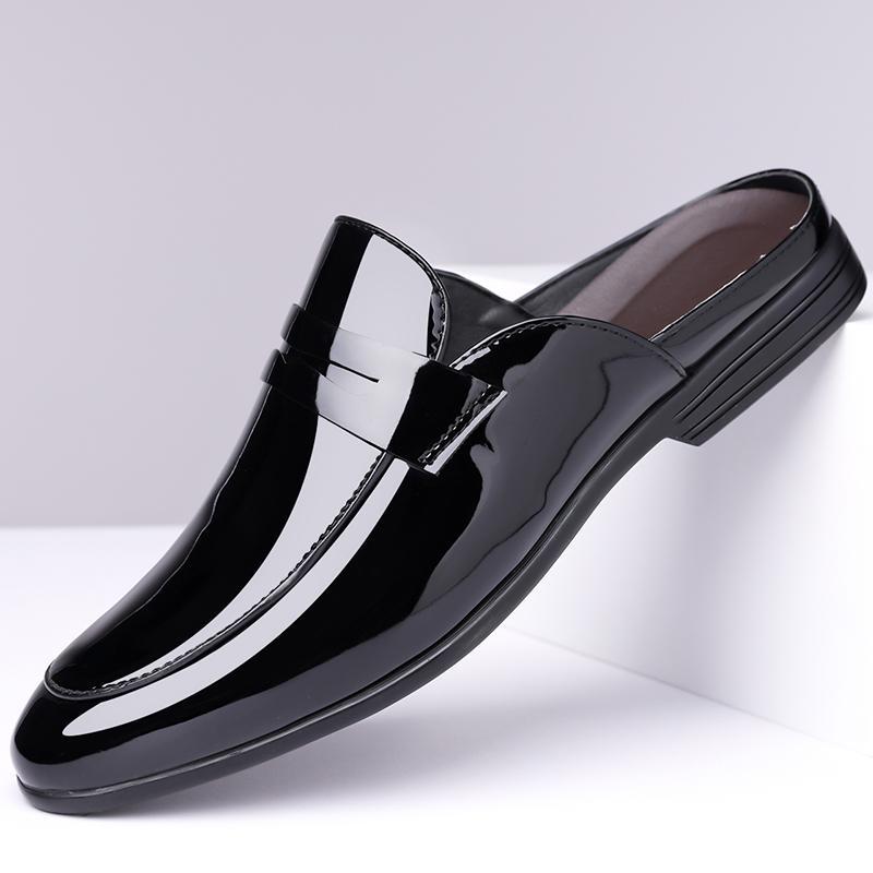 Versatile Summer Semi Drag Formal Shoes For Men