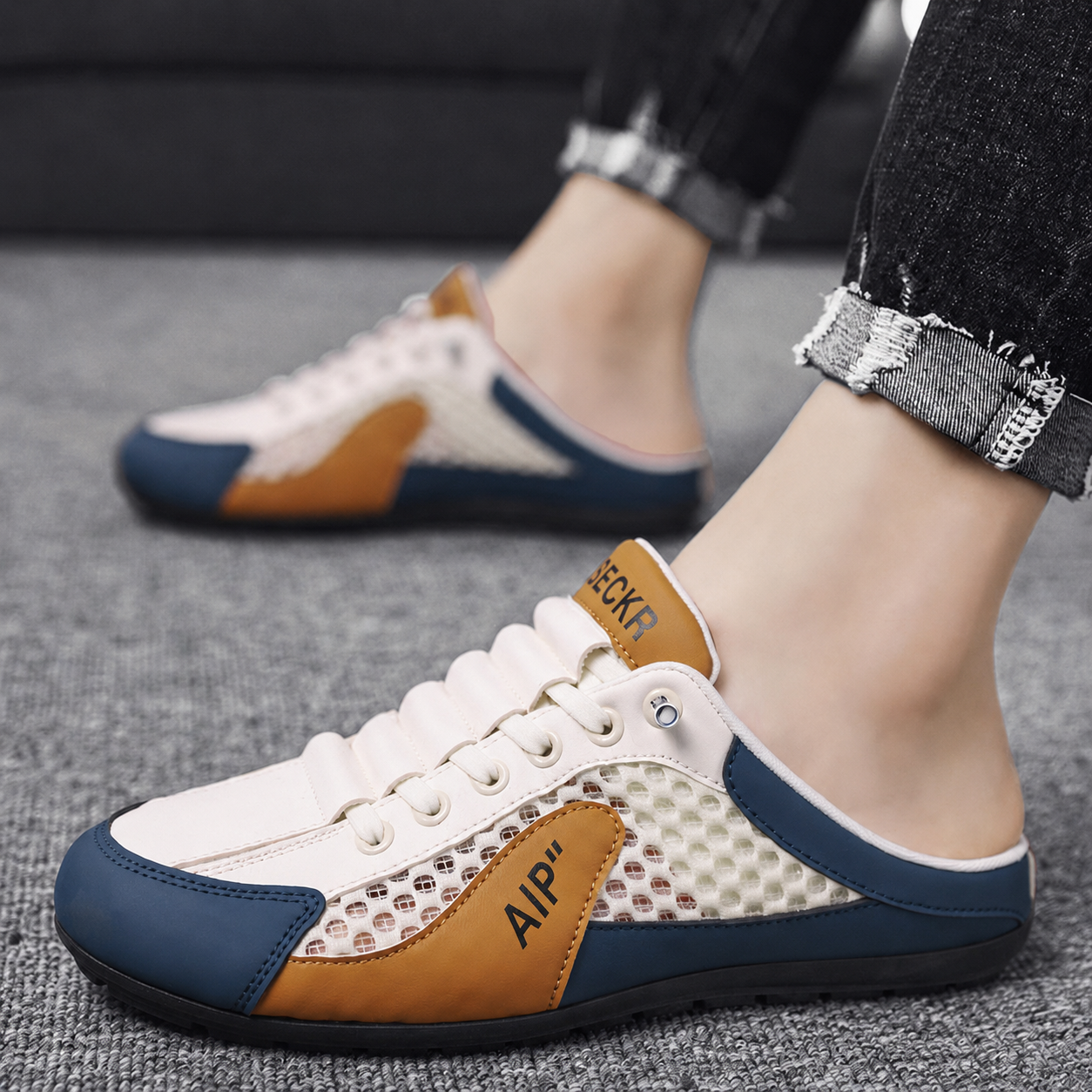 Athletic Lightweight Slip On Indoor And Beach Clog Shoes For Men