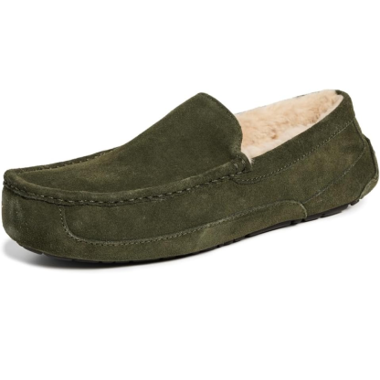 Slip On Loafers With Soft Wool Lining