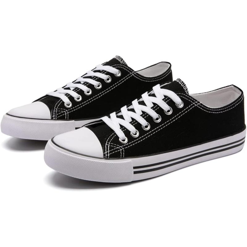 Classic Canvas Lace Up Shoes For Men