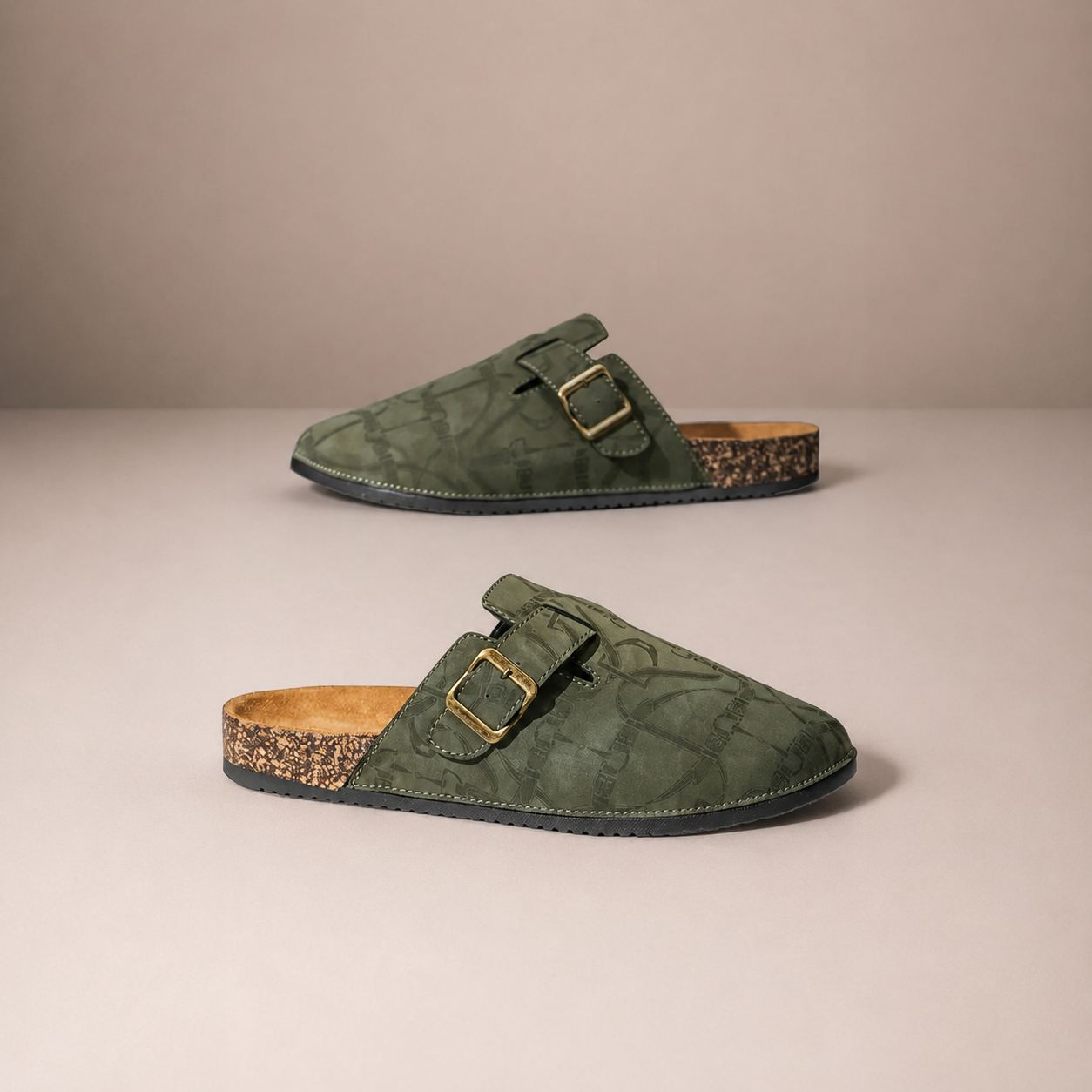 Casual Fashion Flat Slip On Mules Sandals For Men