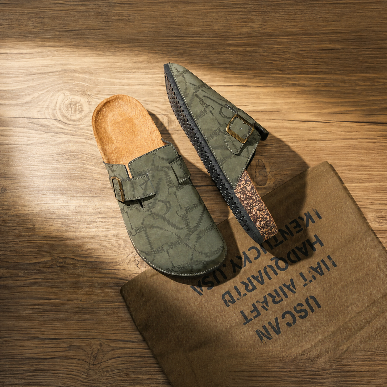 Casual Fashion Flat Slip On Mules Sandals For Men