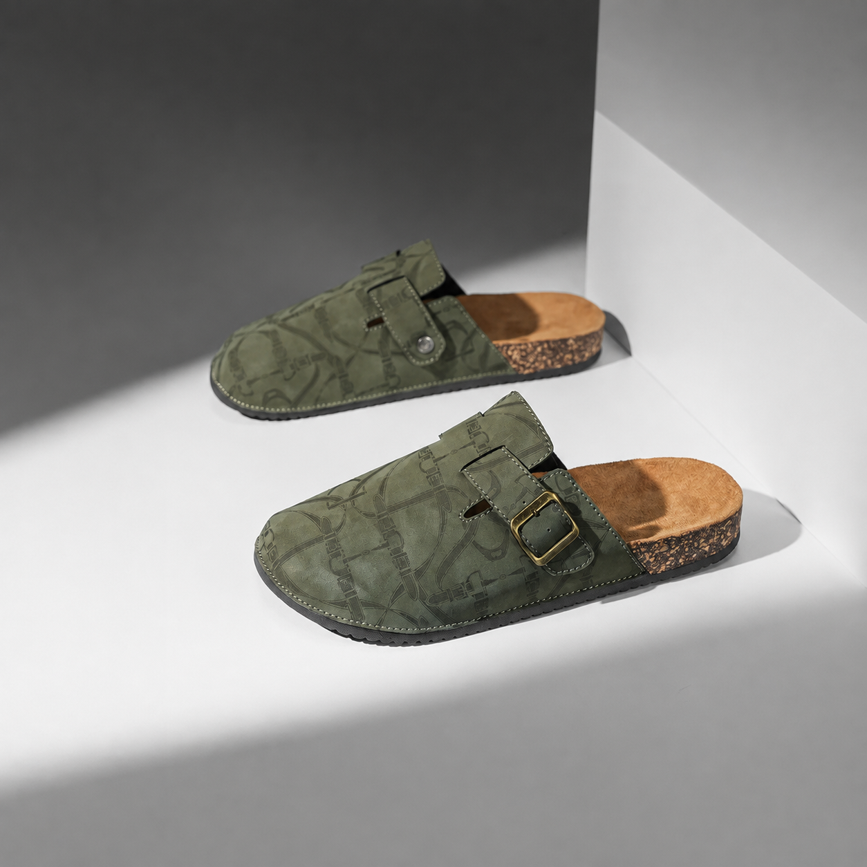 Casual Fashion Flat Slip On Mules Sandals For Men