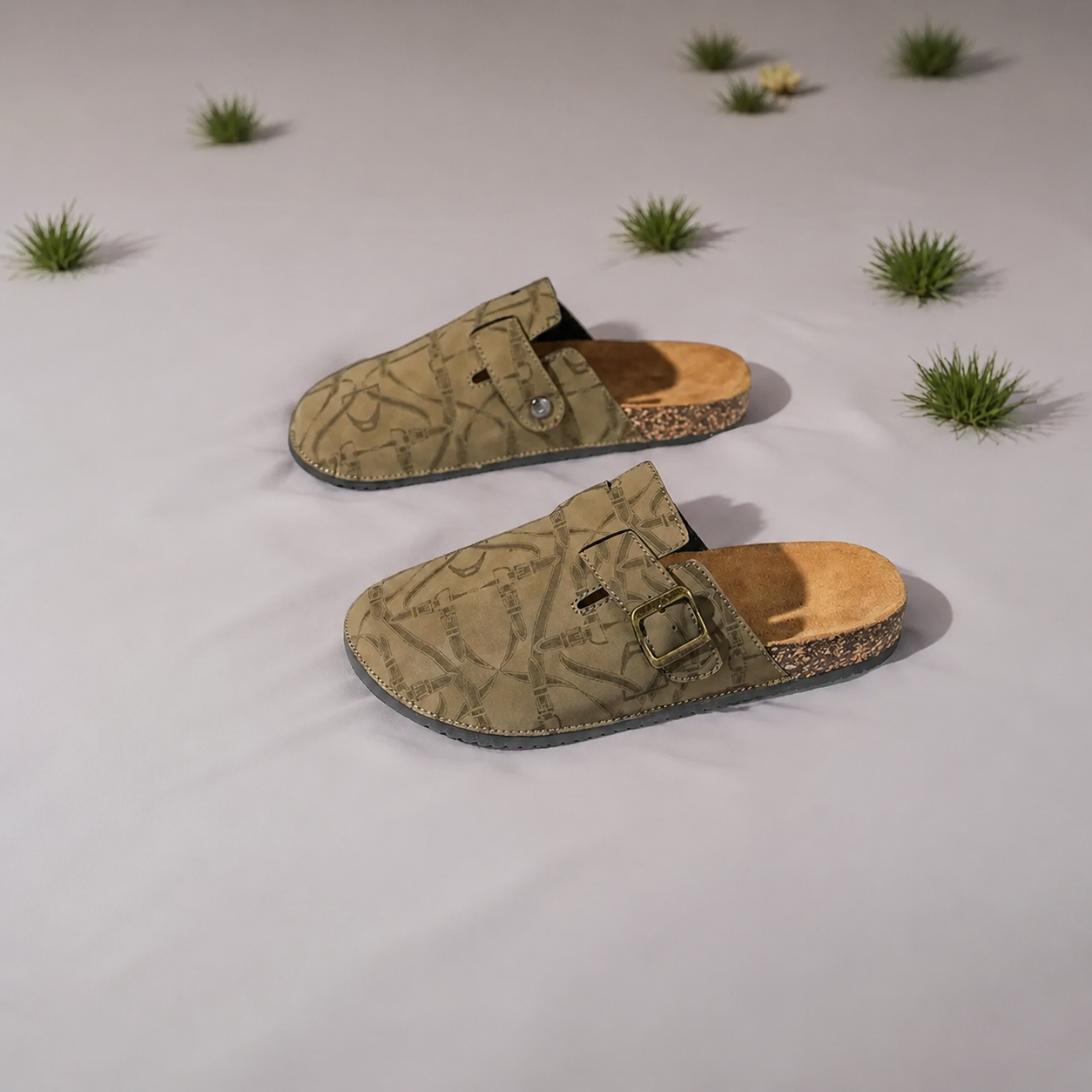 Casual Fashion Flat Slip On Mules Sandals For Men