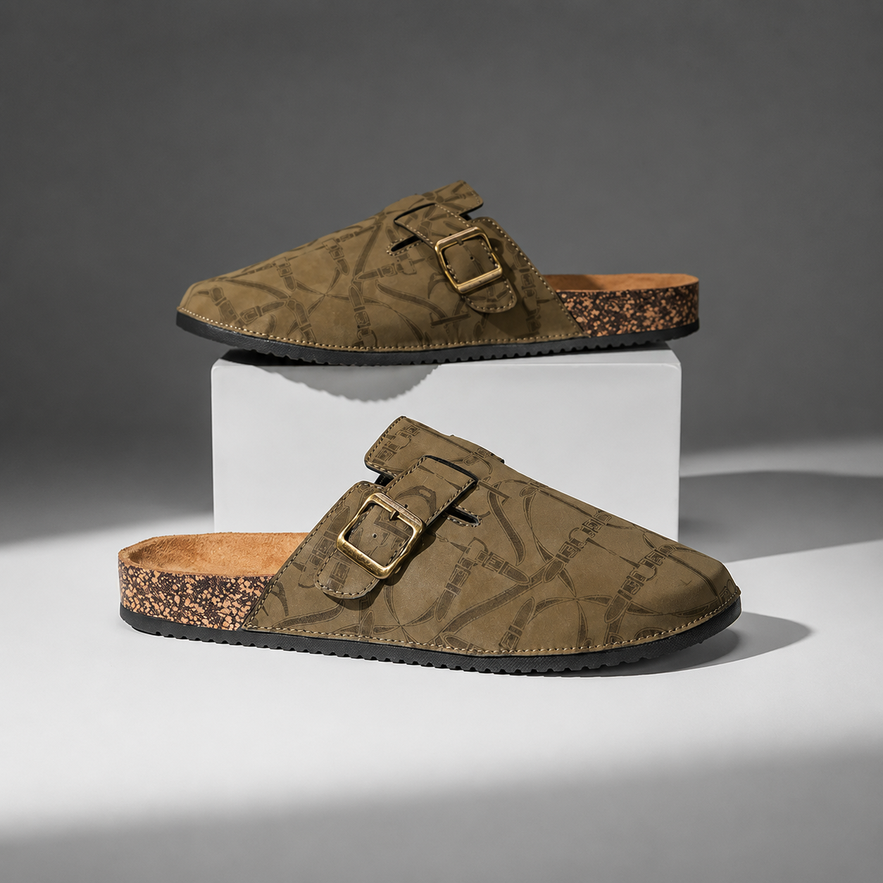 Casual Fashion Flat Slip On Mules Sandals For Men