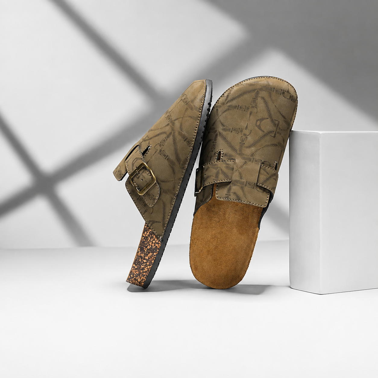 Casual Fashion Flat Slip On Mules Sandals For Men
