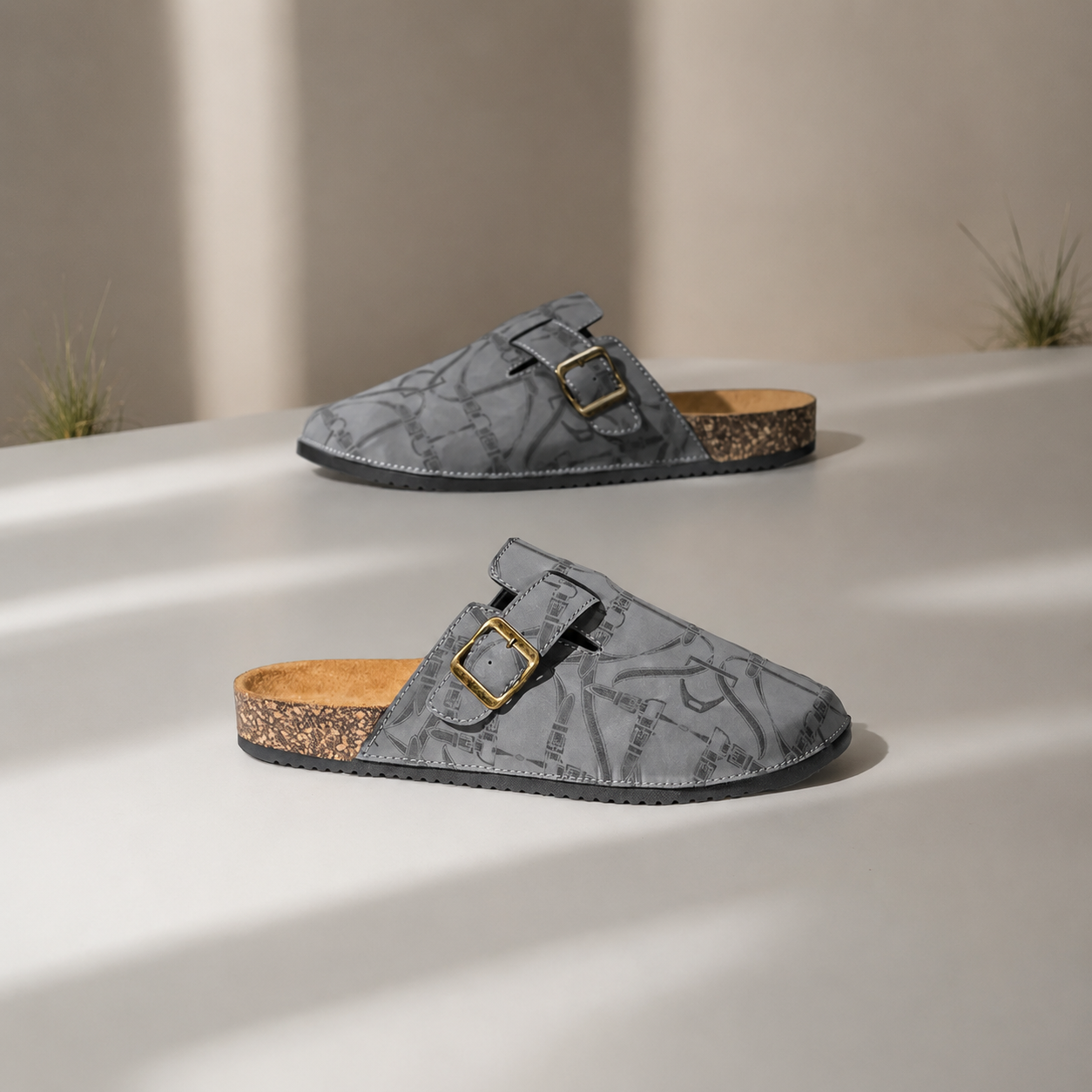 Casual Fashion Flat Slip On Mules Sandals For Men