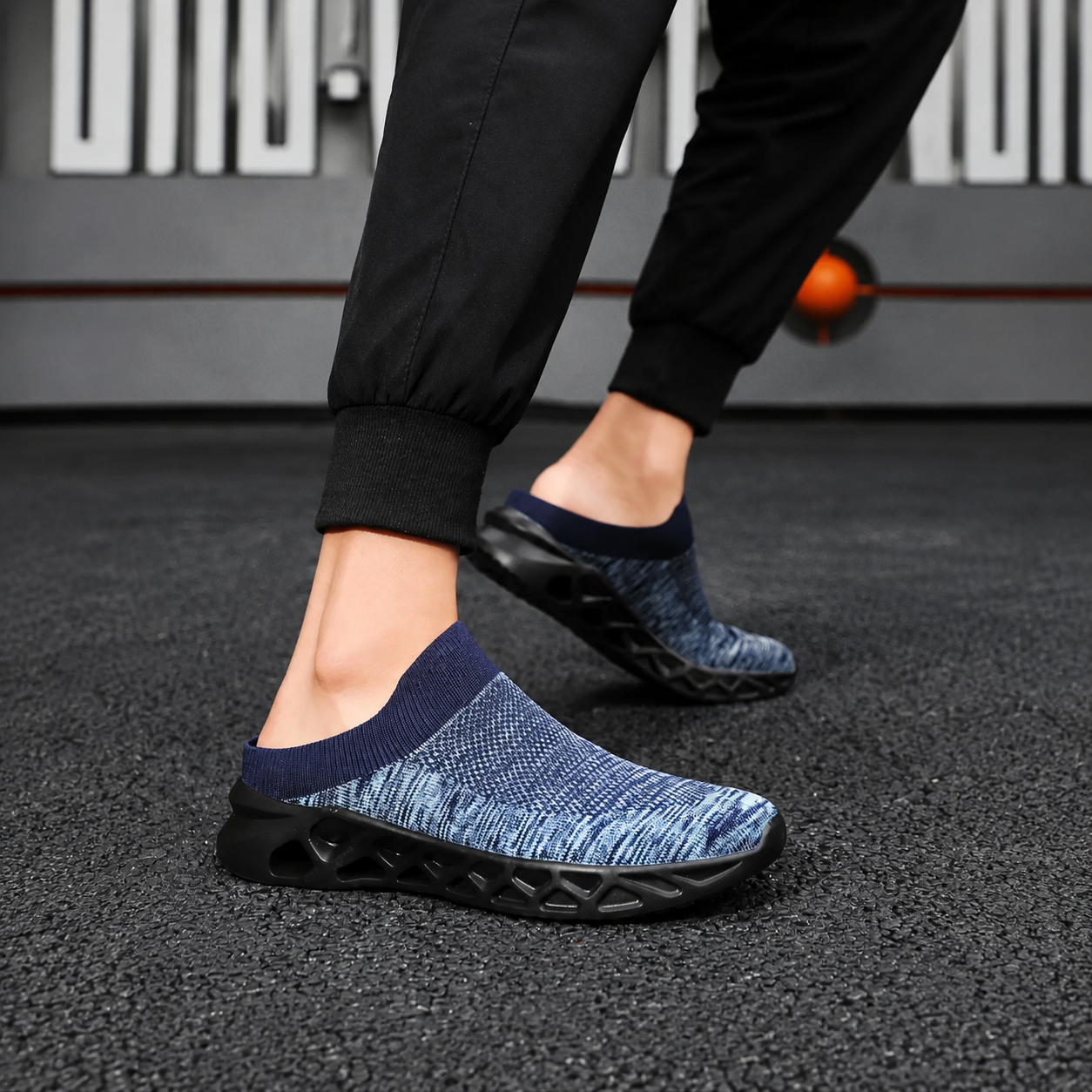 Casual Contrast Slip On Indoor Outdoor Wear Mules For Men