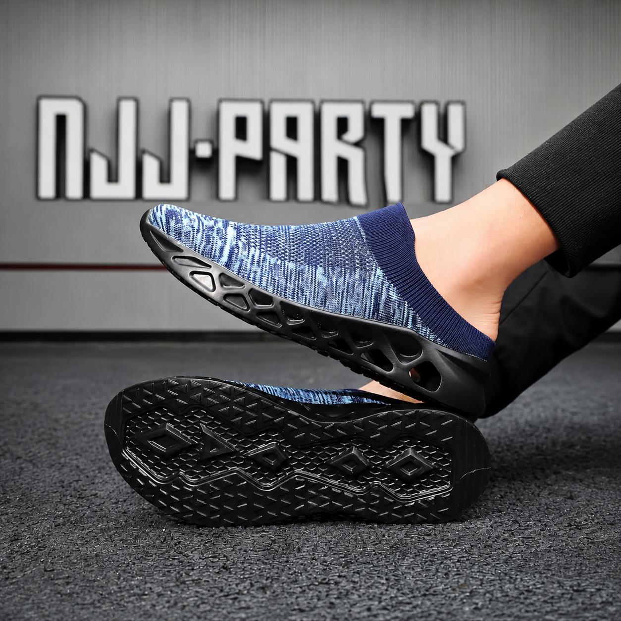 Casual Contrast Slip On Indoor Outdoor Wear Mules For Men