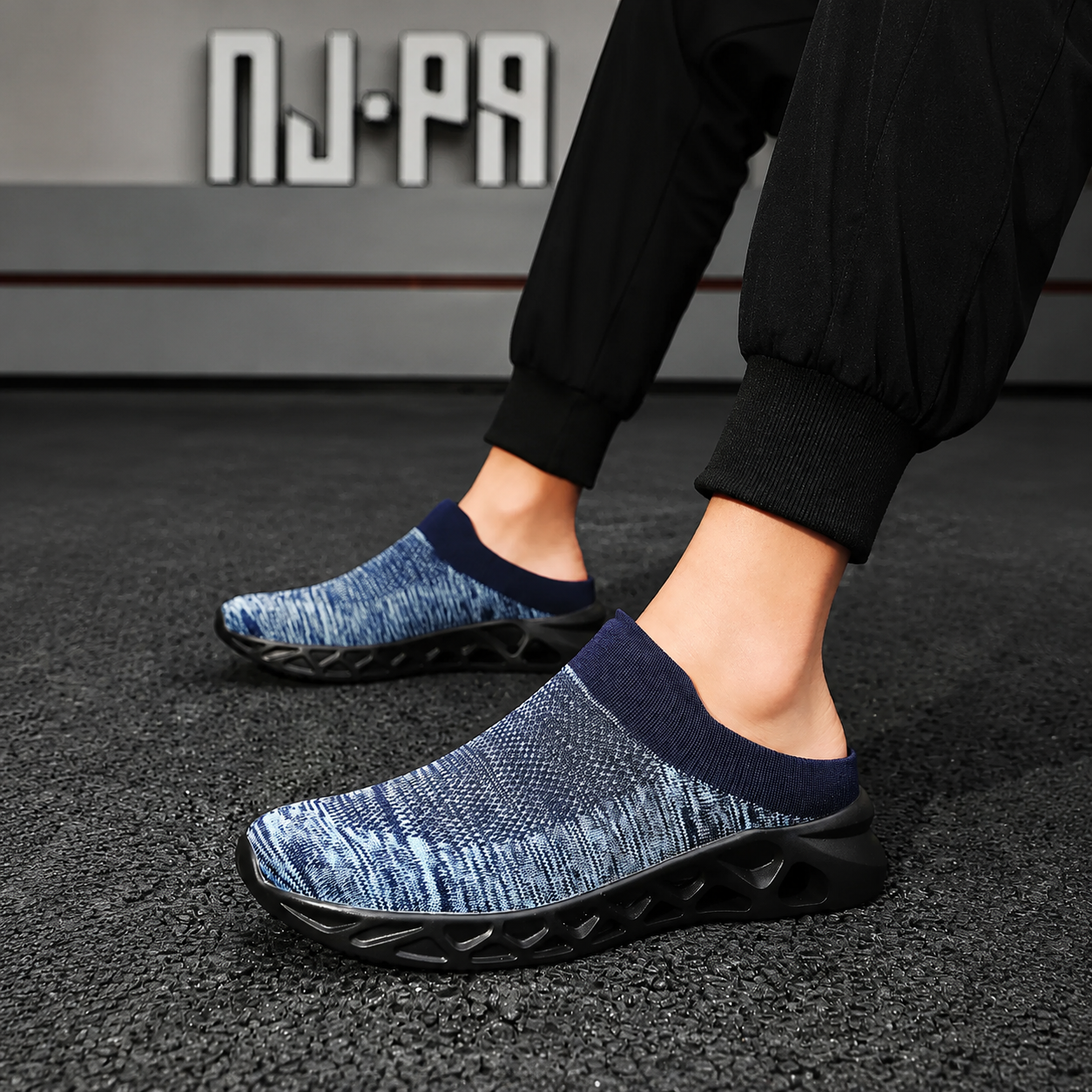 Casual Contrast Slip On Indoor Outdoor Wear Mules For Men