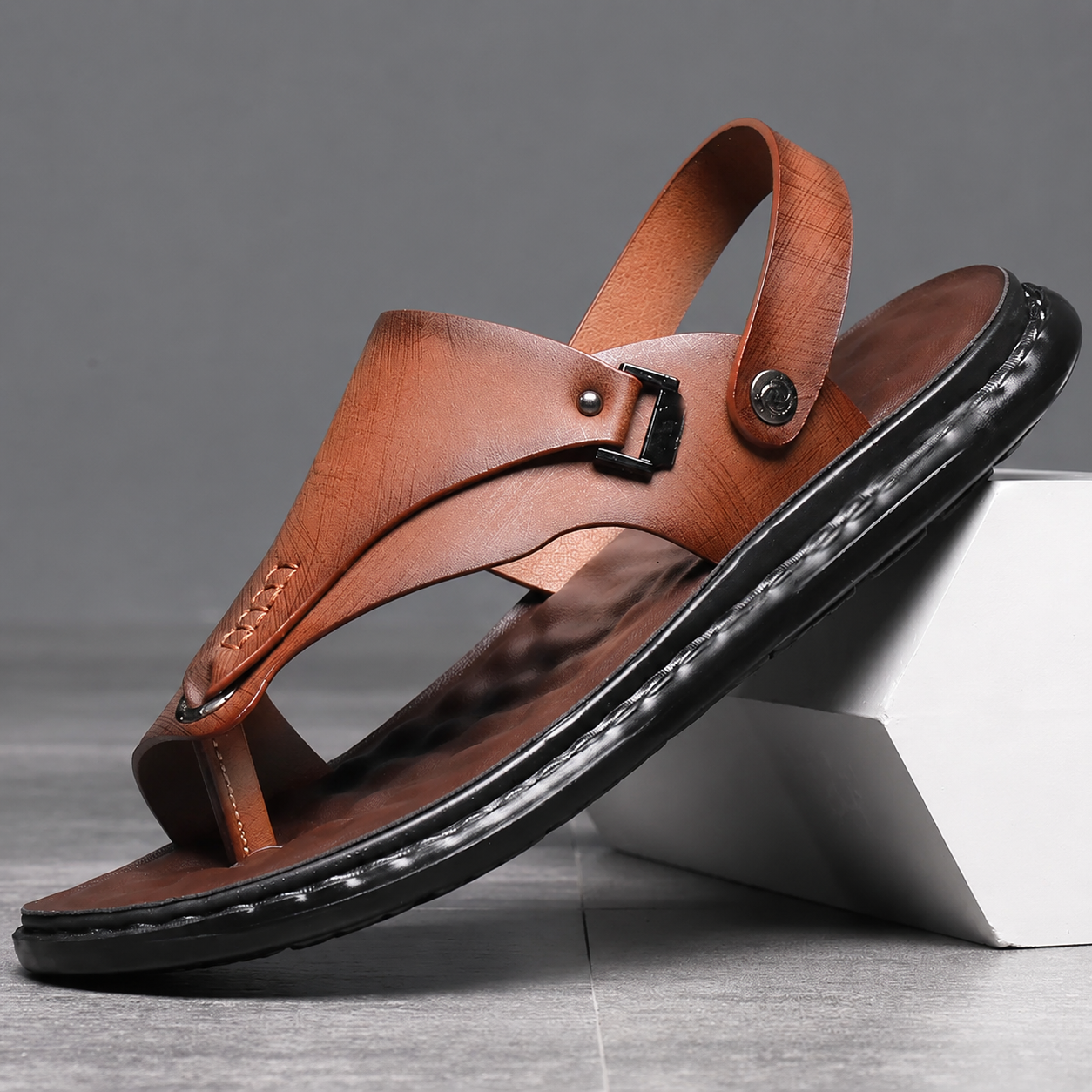 Anti Slip Waterproof Summer Street Footwear Sandals For Men
