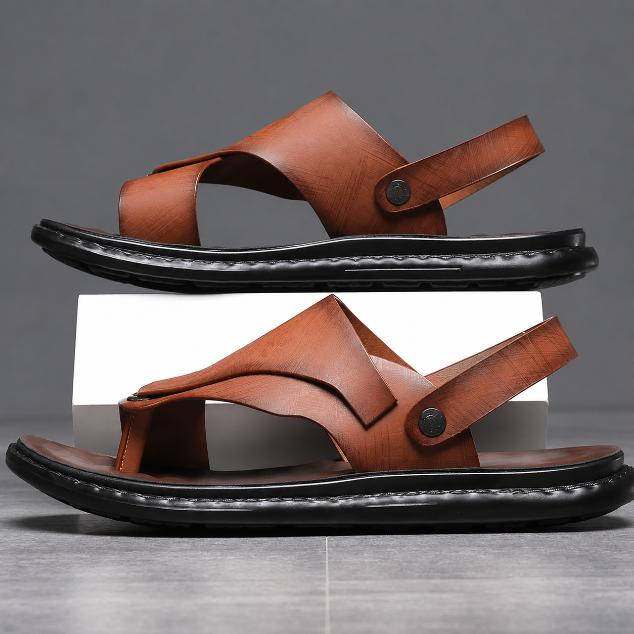 Anti Slip Waterproof Summer Street Footwear Sandals For Men