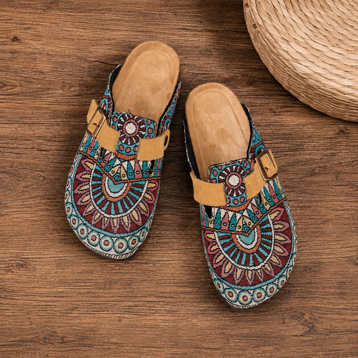 Fashionable Boho Print Sandal For Men And Women