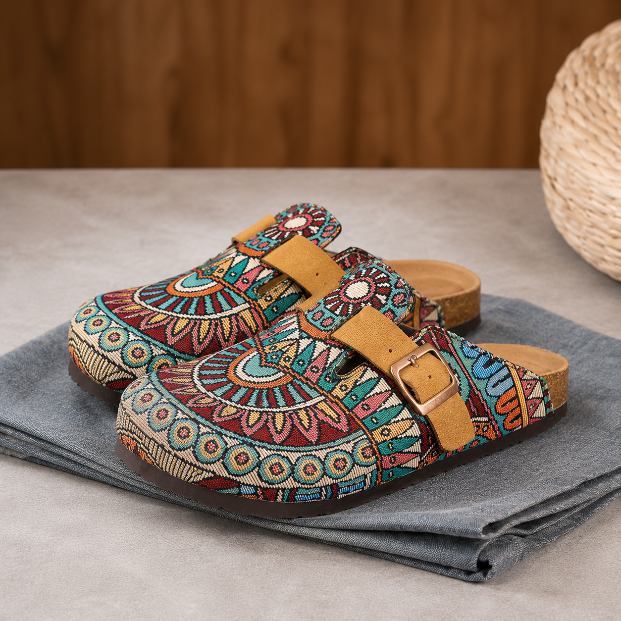 Fashionable Boho Print Sandal For Men And Women