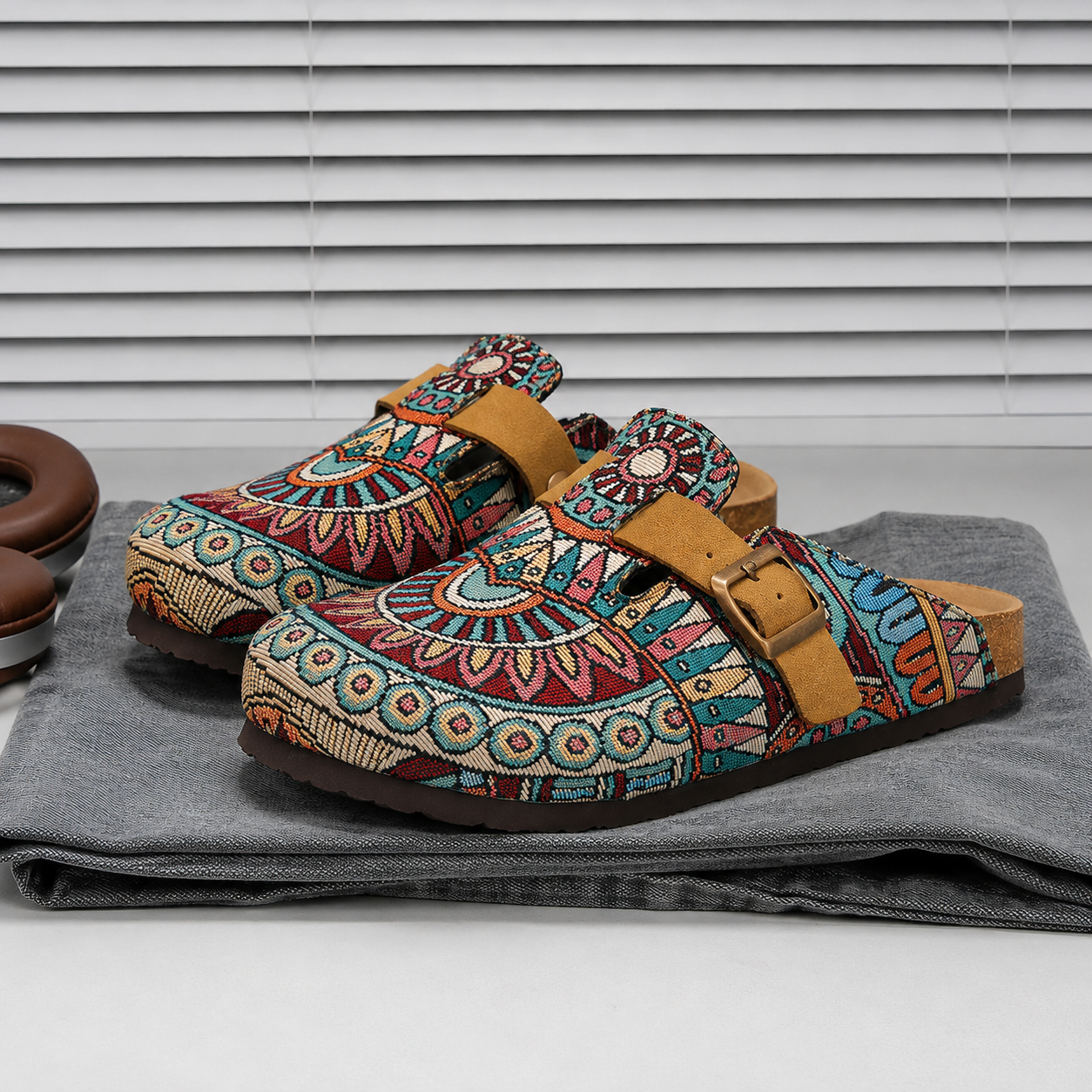 Fashionable Boho Print Sandal For Men And Women