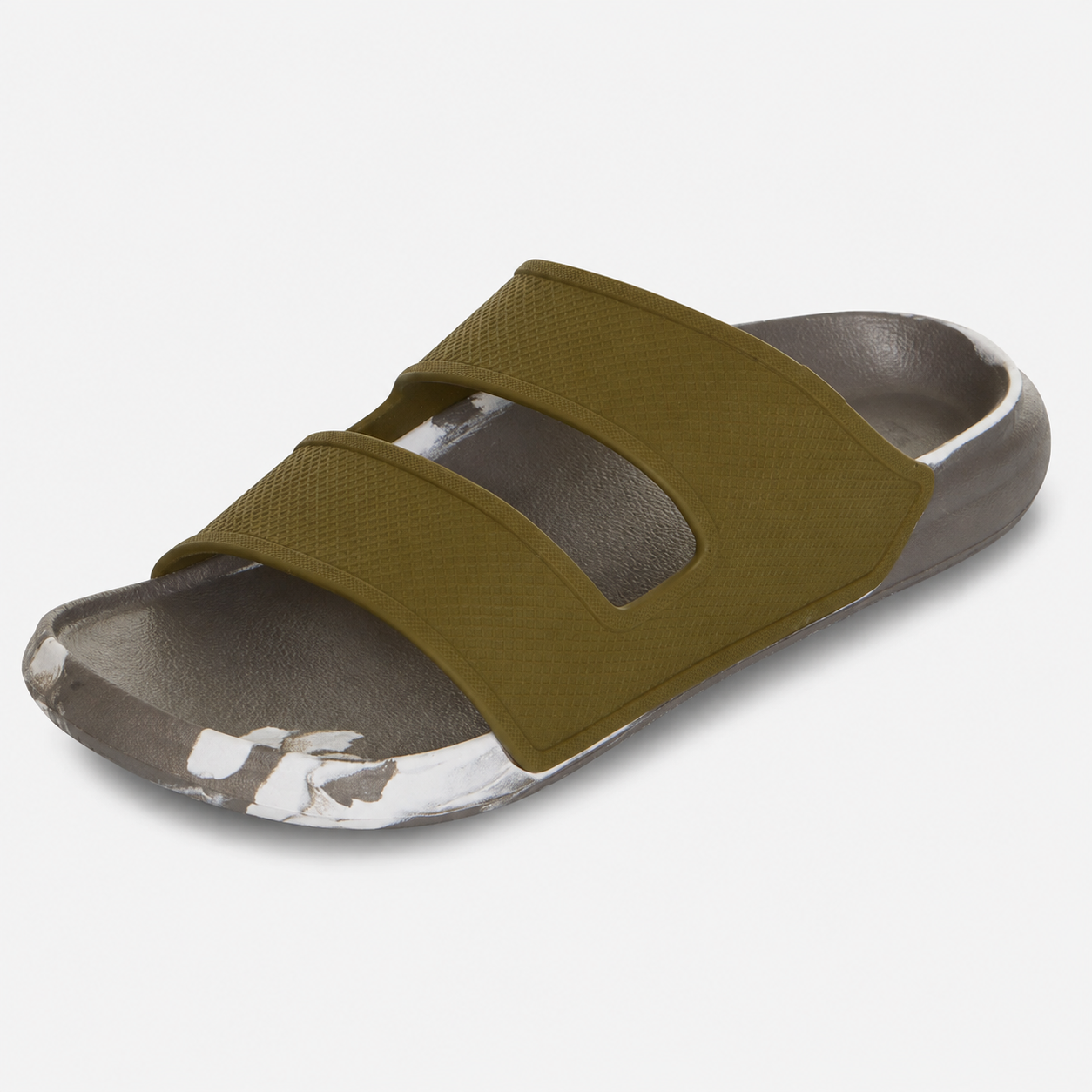 Casual Double Strap Slide Sandal For Men