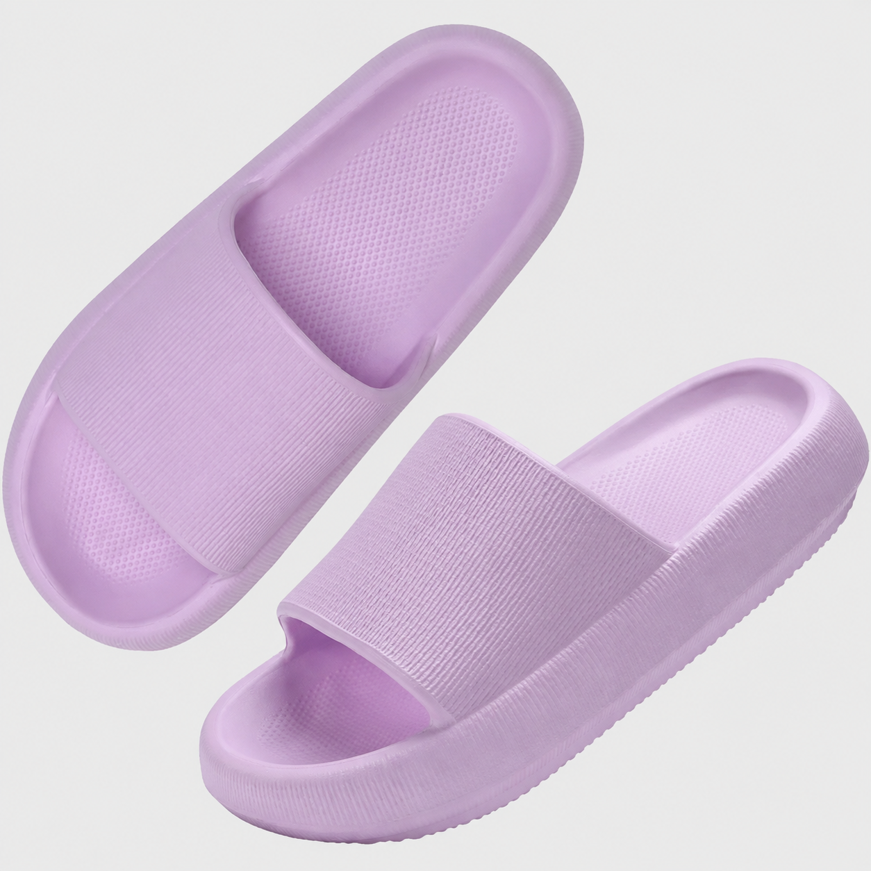 Casual Indoor Thick Sole Foam Slides Slippers For Men And Women