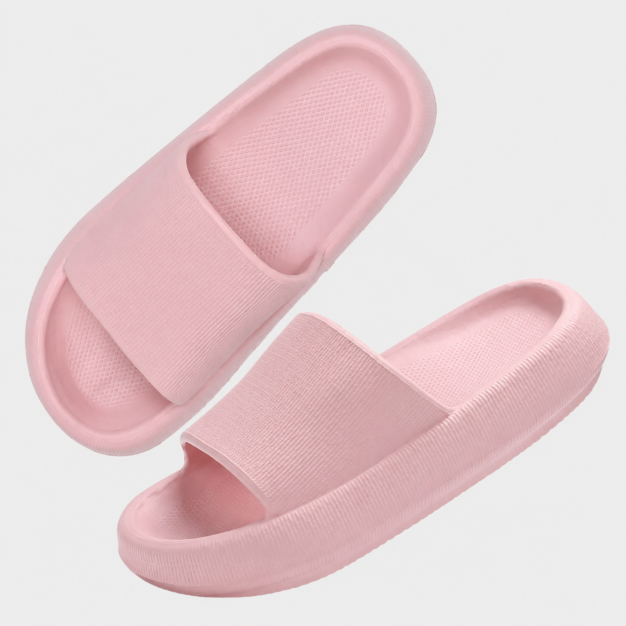 Casual Indoor Thick Sole Foam Slides Slippers For Men And Women