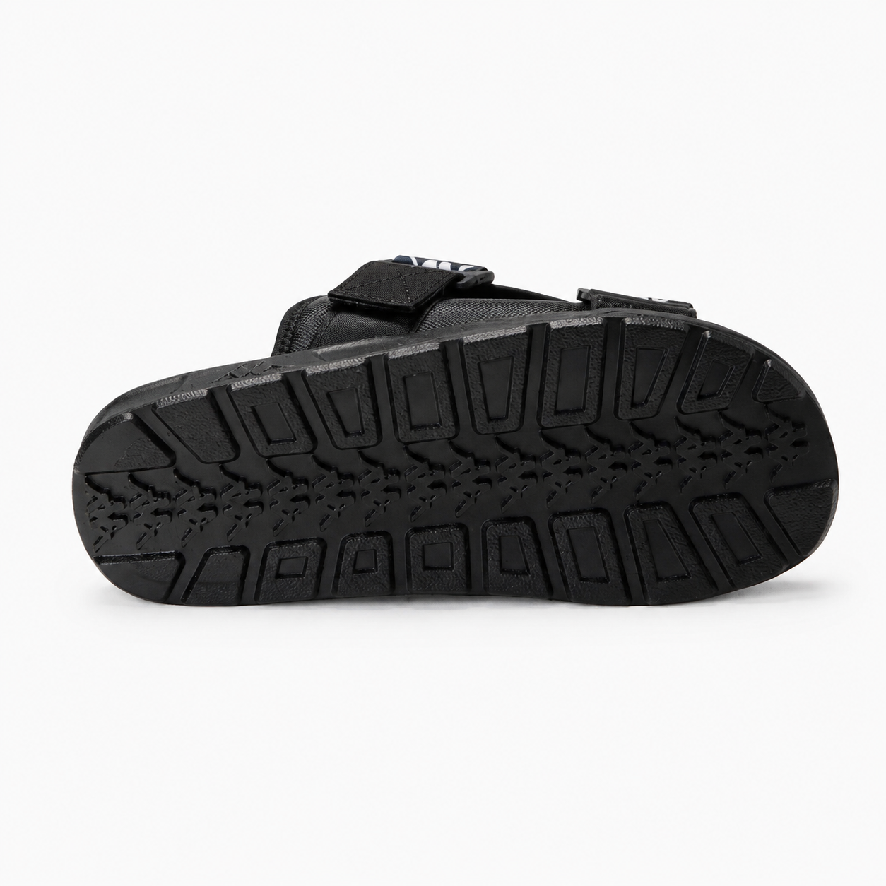 Dual Tone Two Strap Slide Sandals For Men