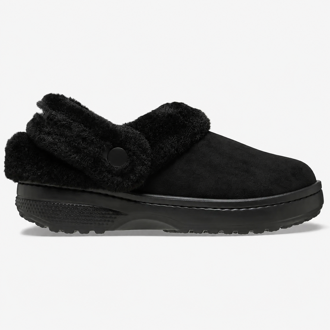 Classic Lined Fuzzy Clog Slippers For Men And Women