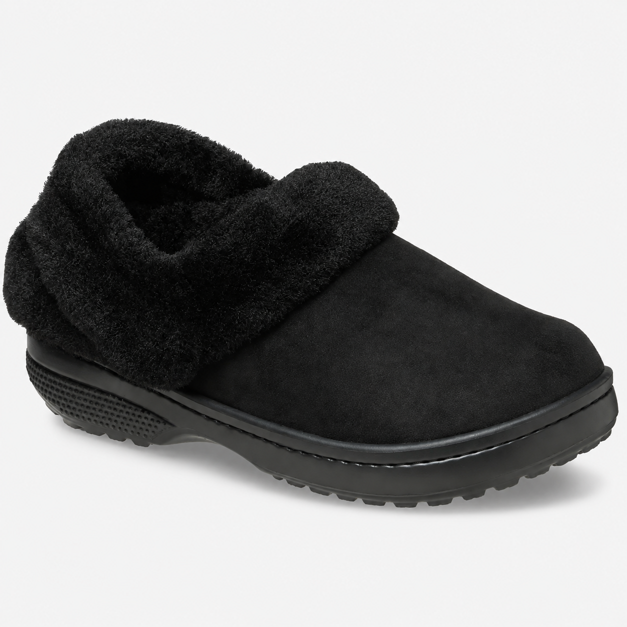 Classic Lined Fuzzy Clog Slippers For Men And Women