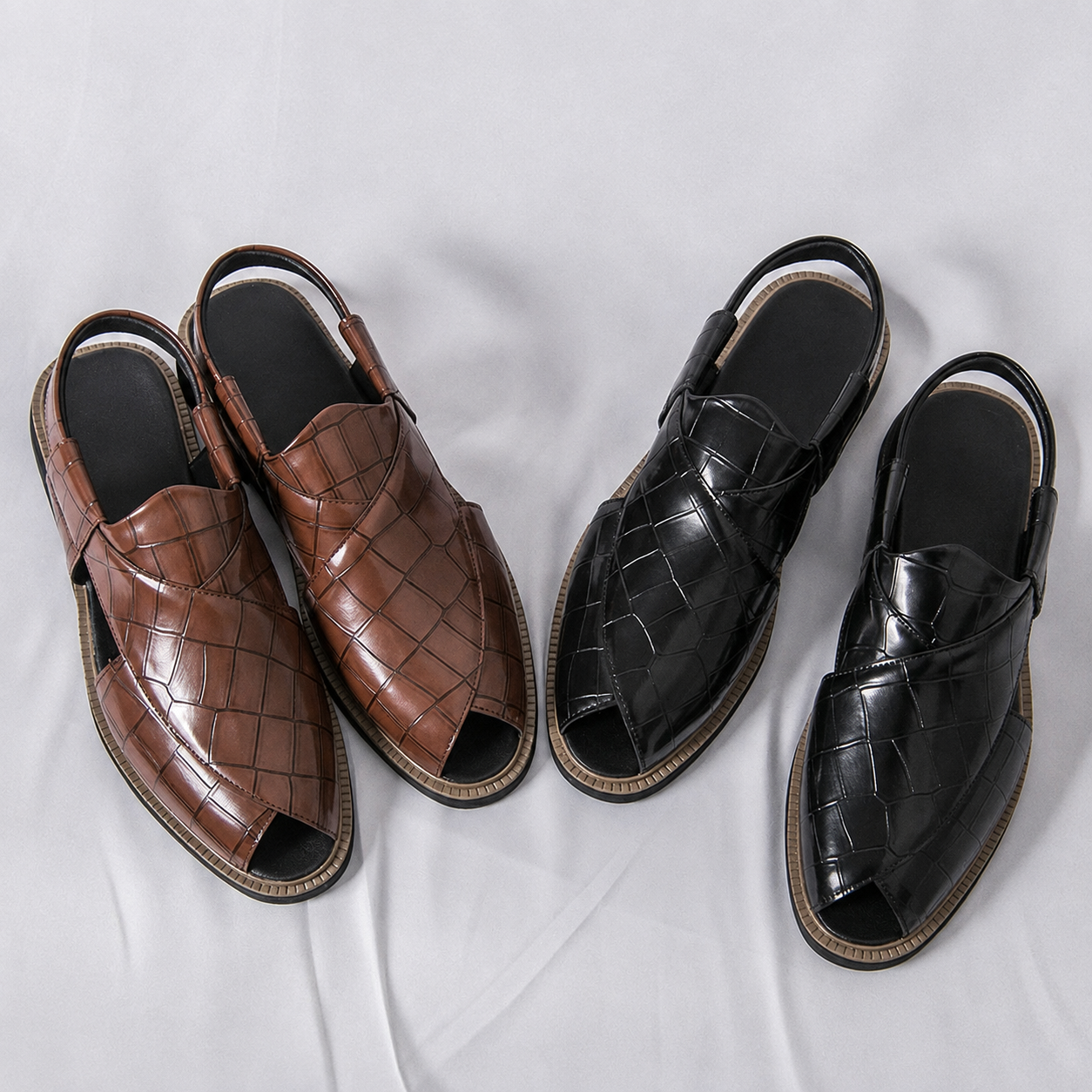 Cross Strap Casual Walking Outdoor Sandals For Men