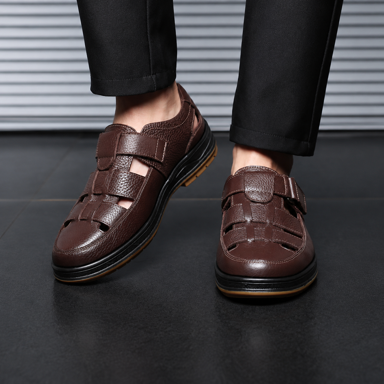 Casual Summer Hollow Out Anti Slip Shoes For Men
