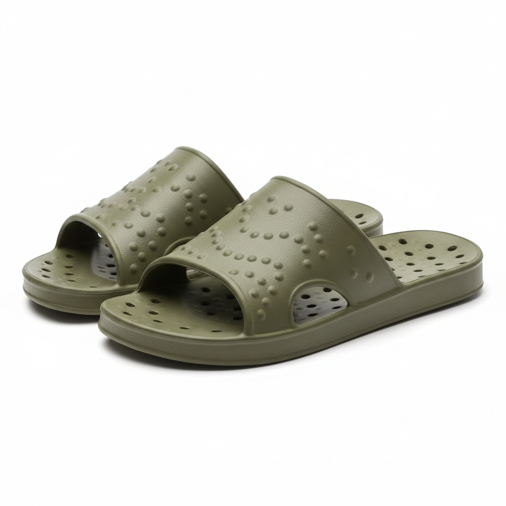 Shower Slides For Women And Men With Arch Support Quick Drying Pool Lightweight Slides With Drain Holes