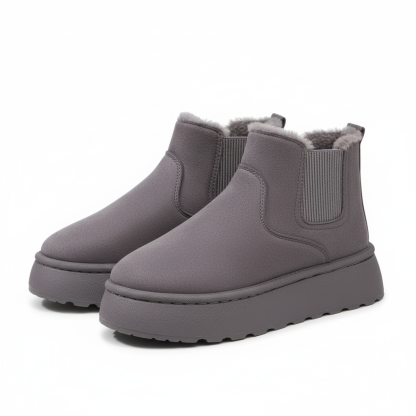 Soft Wool Lined Comfy Boots
