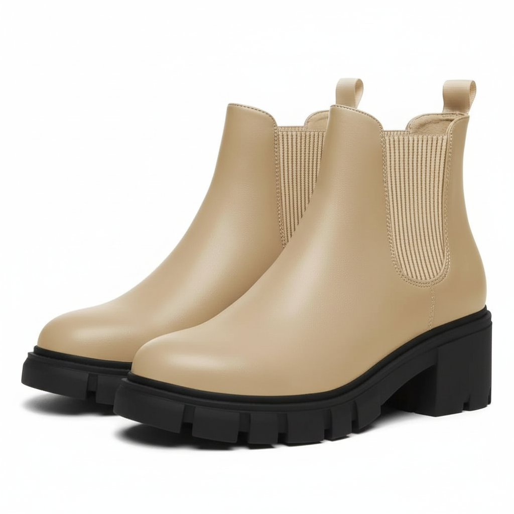 Cushioned Chelsea Winter Boots