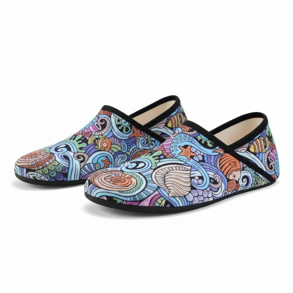 Comfortable Fuzzy House Slippers With Non Slip Bottom