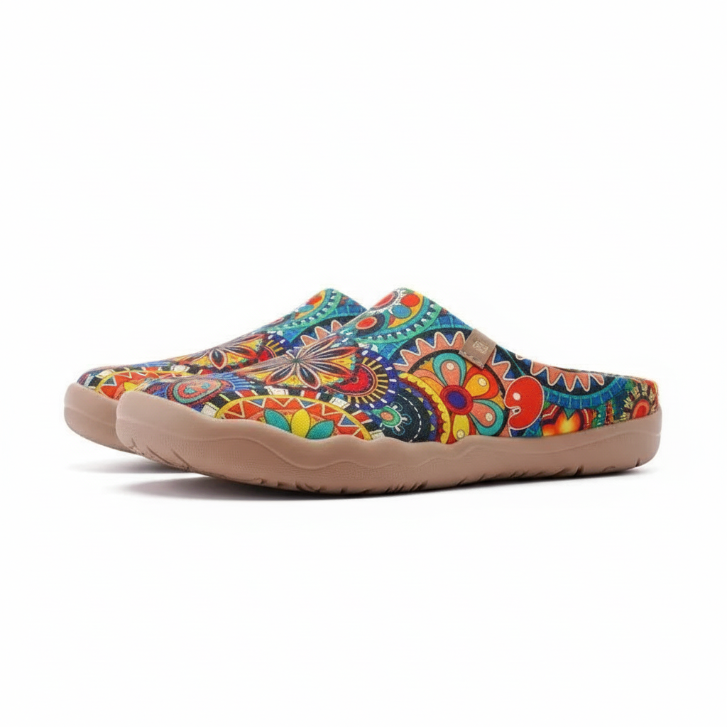 Malaga Blossom Slip On Slipper