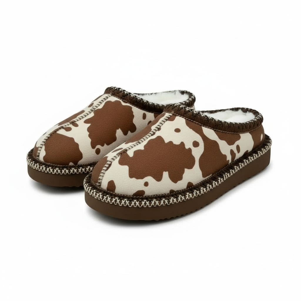 Georgina Pattern Slip On Slipper