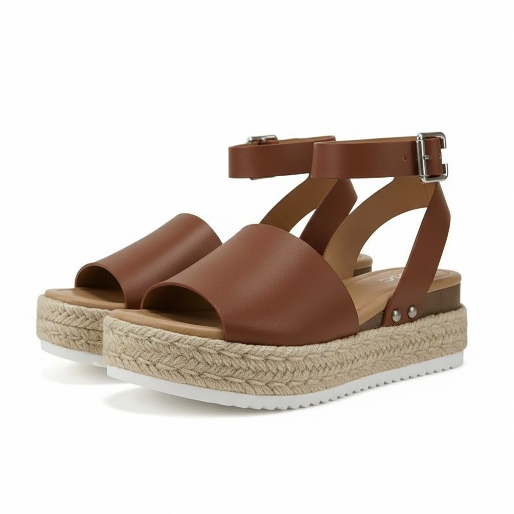 Summer Breeze Espadrille Wedge Sandals