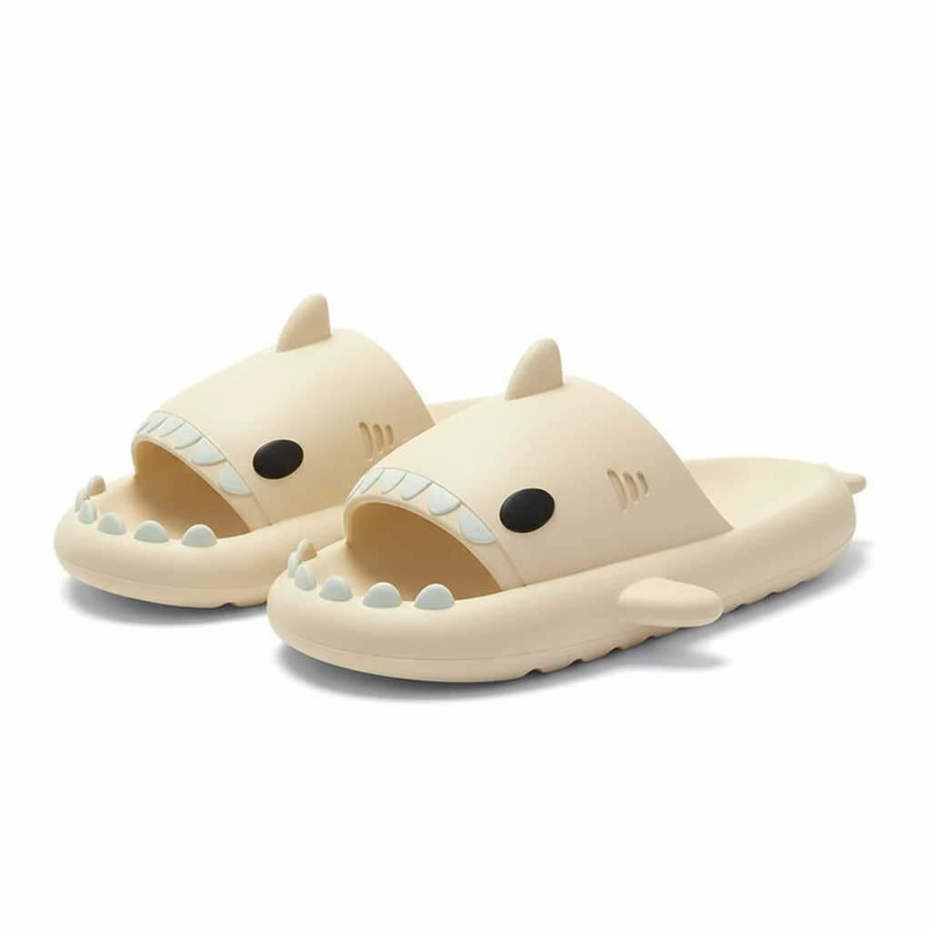 Cute Summer Non-slip Shark Slippers