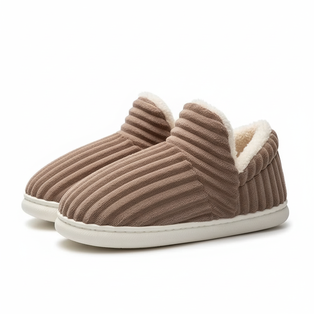 Quilted Pattern Slippers