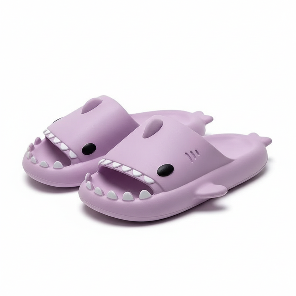 Men & Women Flip Flops Shark Slippers