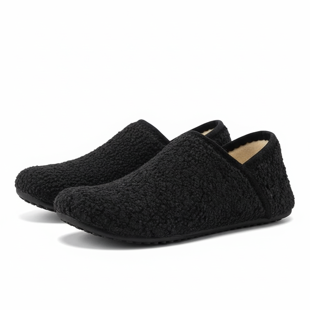 Warm House Slippers Socks With Soft Fleece Lining