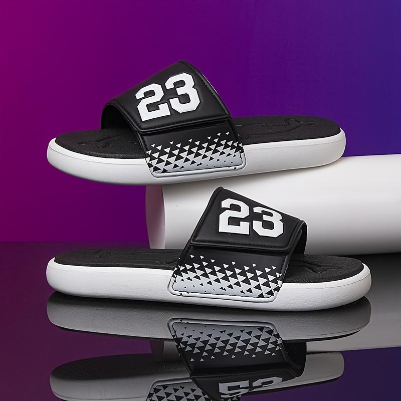 Carabiner Buckle Slide Sports Fashion Slippers For Men