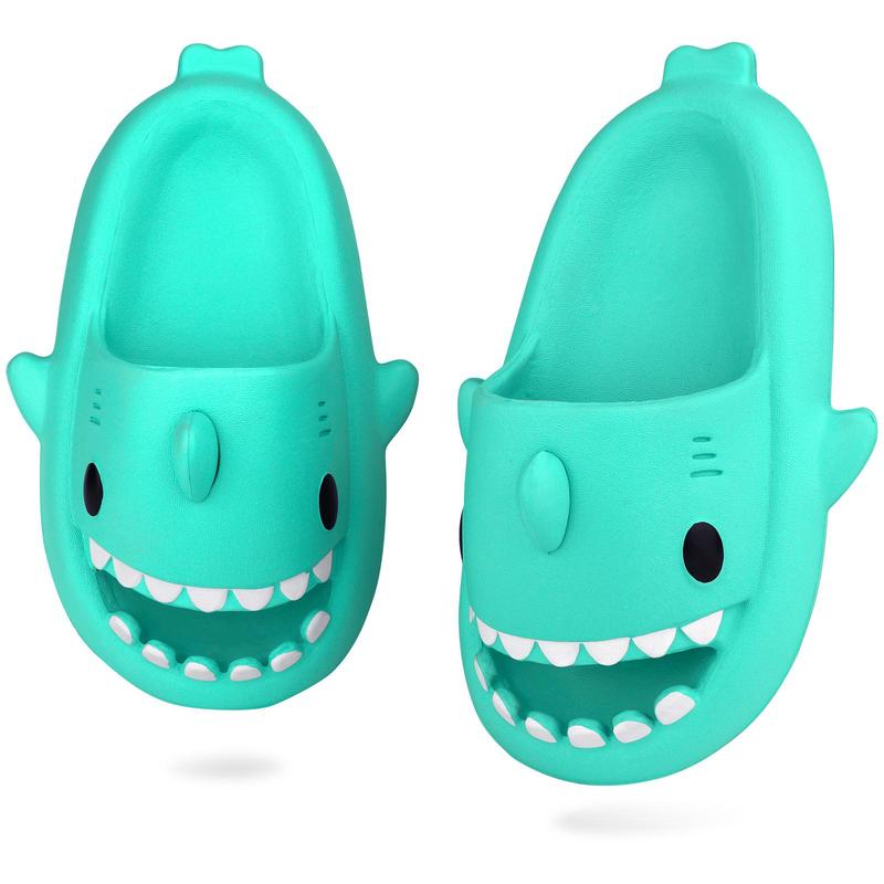 Cloud Like Cushioned Summer Shark Slide Slippers For Men And Women