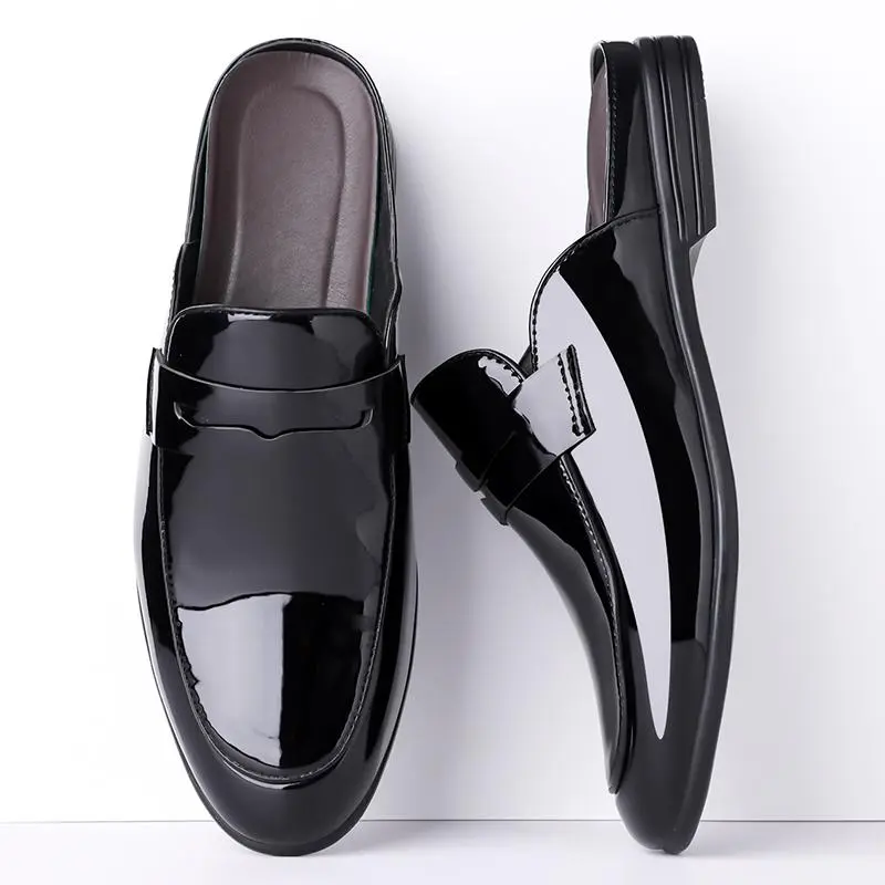 Versatile Summer Semi Drag Formal Shoes For Men