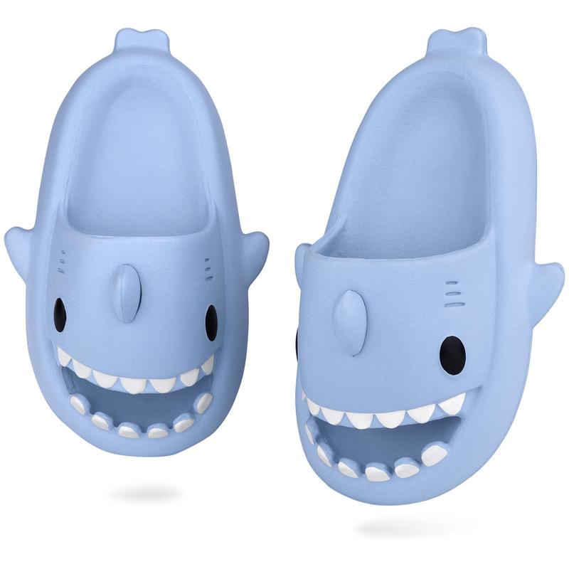 Cloud Like Cushioned Summer Shark Slide Slippers For Men And Women