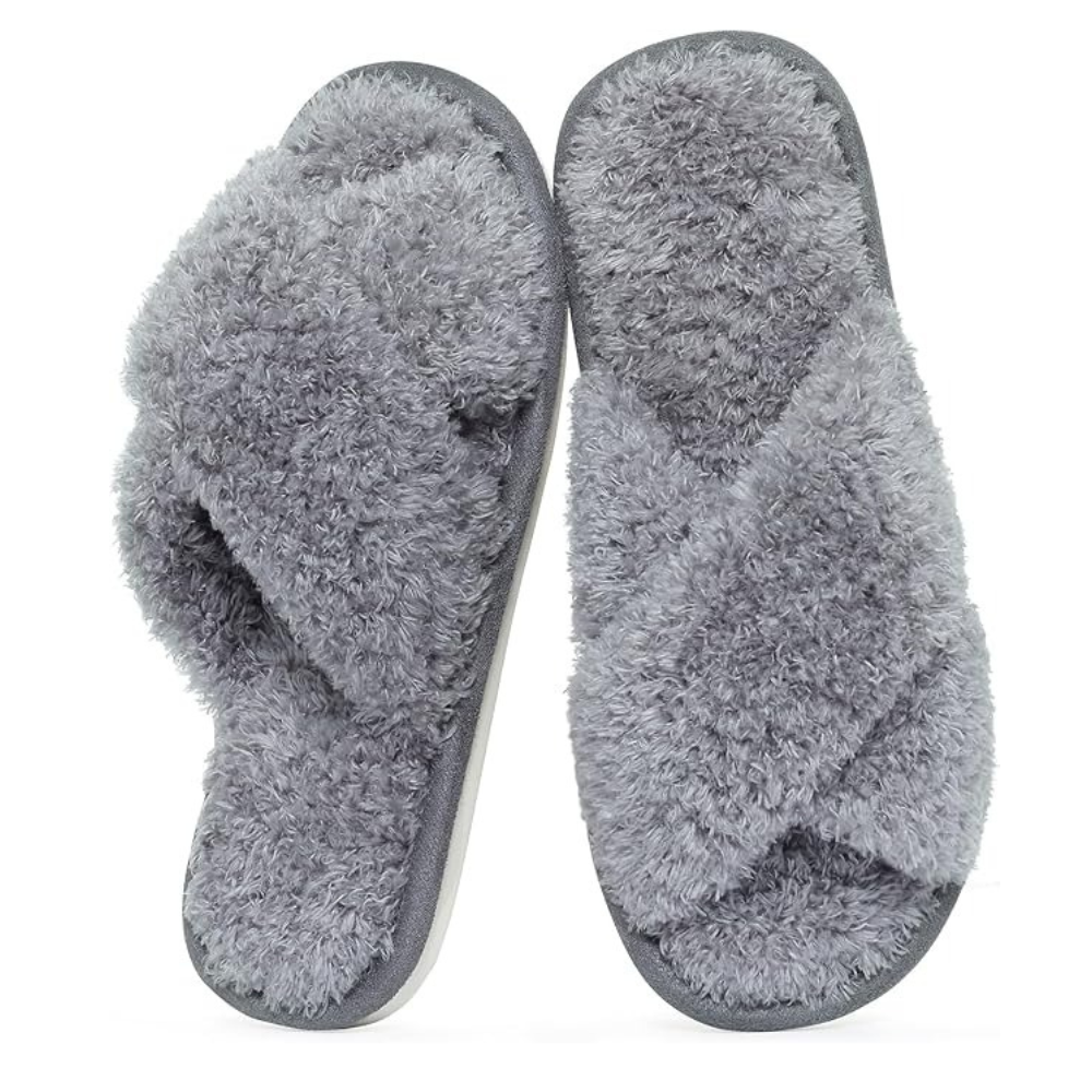 Band Memory Foam House Slippers