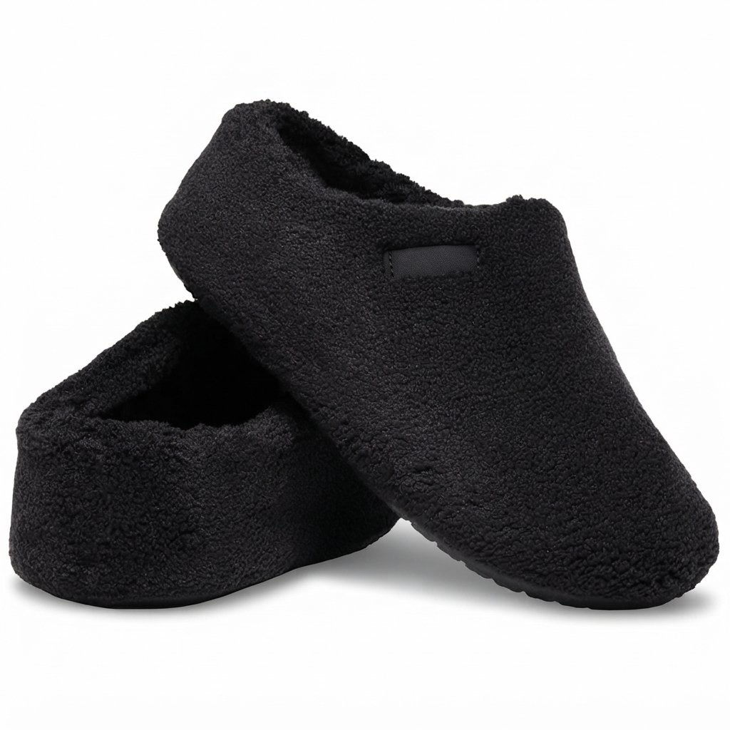 Soft Comfortable Fuzzy Indoor Slippers For Men   