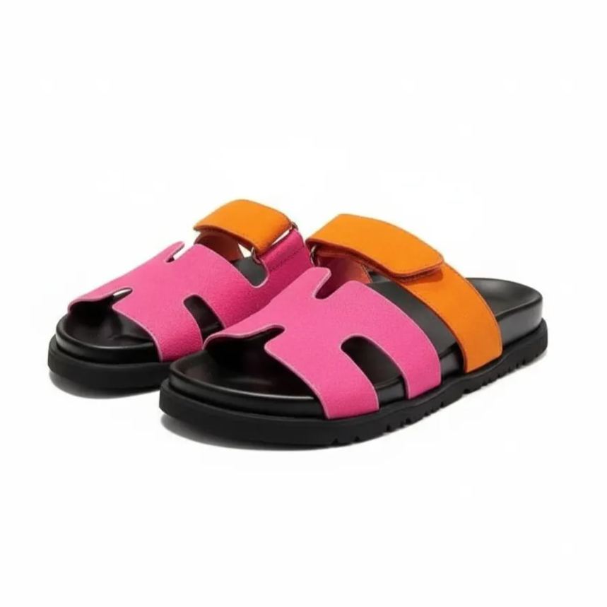Modern Velcro Slide Sandals For Men