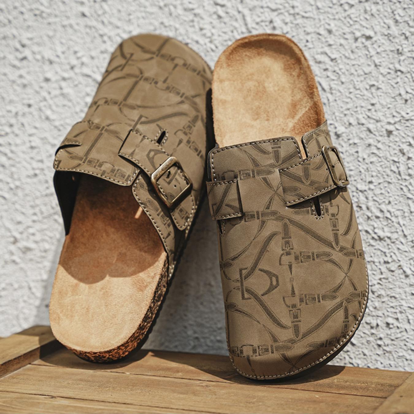 Casual Fashion Flat Slip On Mules Sandals For Men